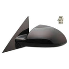 Replacement Ready to Paint/Textured Driver Power Door Mirror w/o Heated Glass