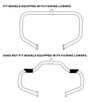 6.5" Lower Vented Leg Fairings with Speakers for Harley Touring (2014-2024)