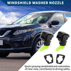 2X Front Windshield Washer Nozzles for Ford F-450 Super Duty (2011–2016) 641832534051