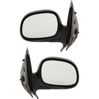 Chrome Power Mirrors Pair for Ford F150 (2001–2003) Crew Cab