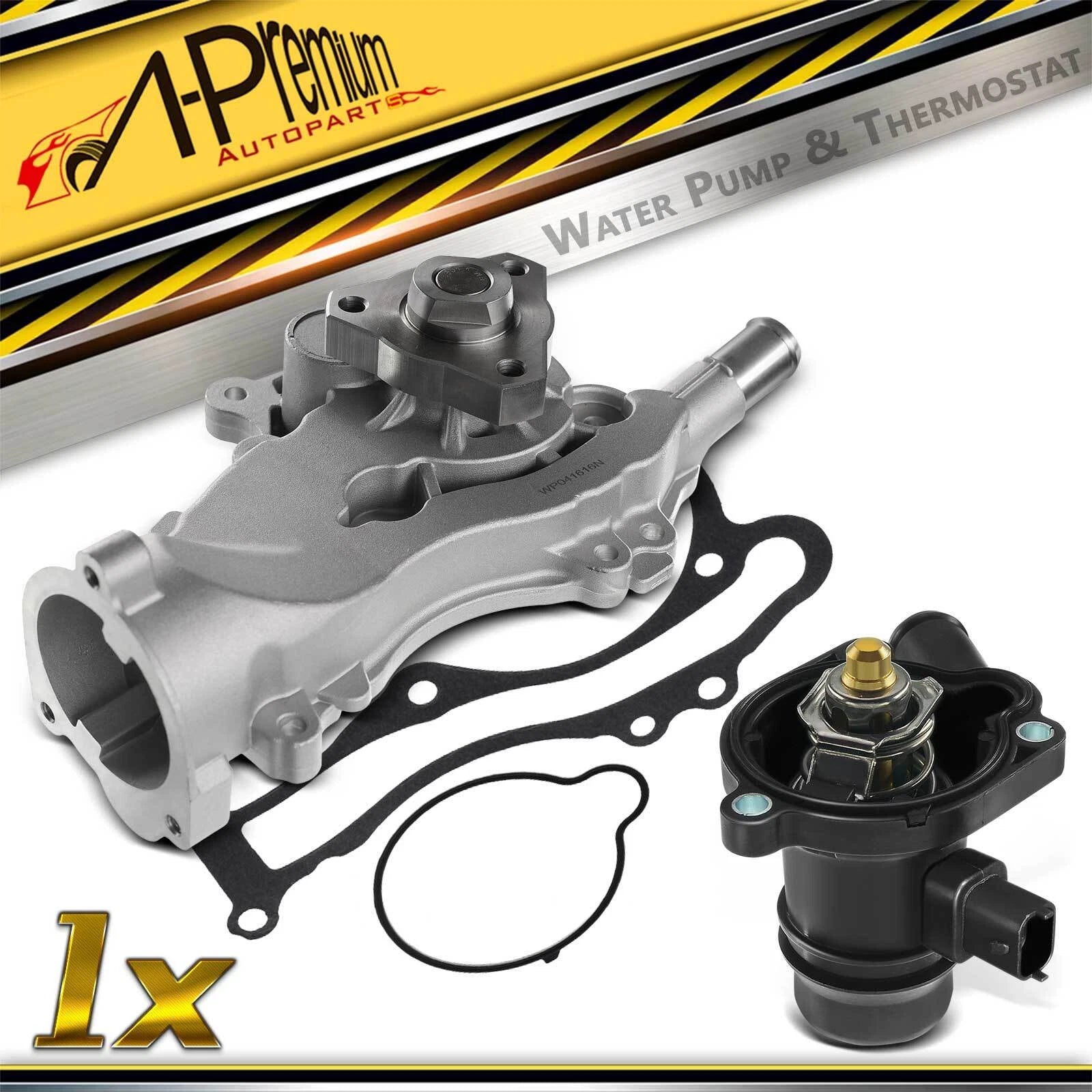 Water Pump with Coolant Thermostat for Chevy Cruze Trax Buick Encore (2011–2020)