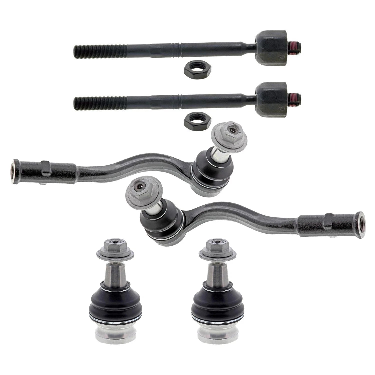 Mevotech Supreme Tie Rods & Lower Ball Joints Kit for Audi S6 (2013–2018)