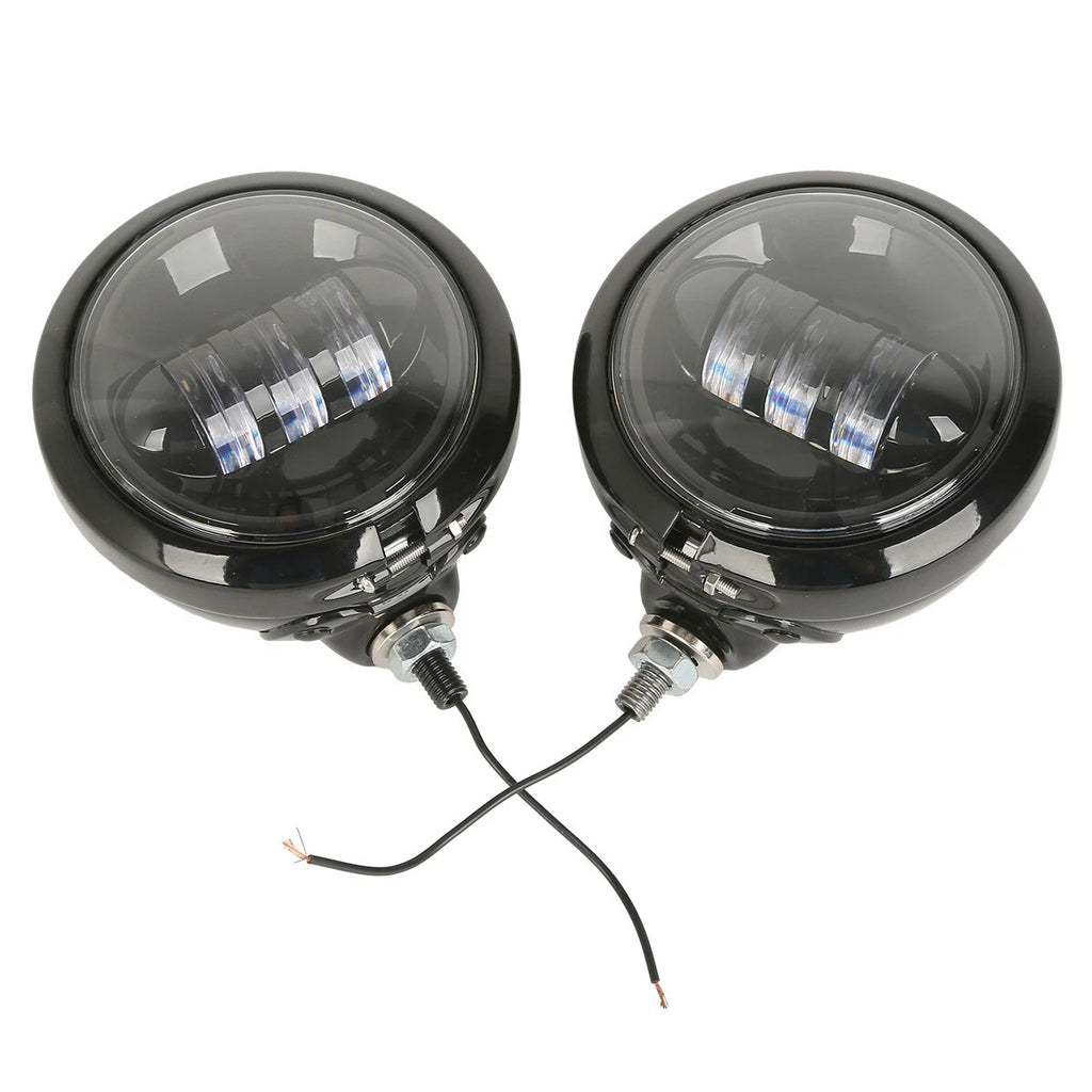 4.5" LED Auxiliary Spot Fog Lights for Harley (Fits )