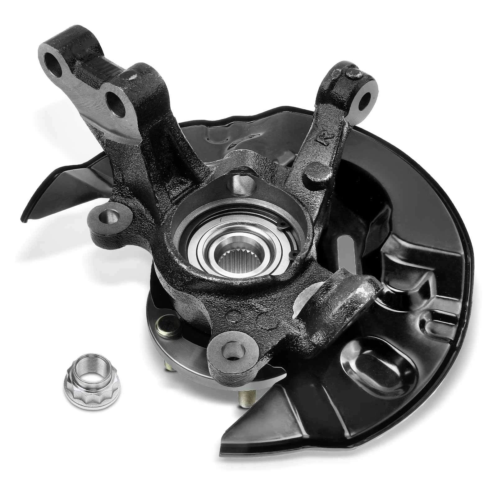 Front Right Steering Knuckle and Hub Bearing for Toyota Matrix (2003–2006) AWD