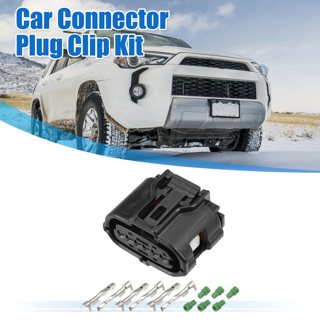 Set of 6 Pin Accelerator Pedal Connector Adapter Kit for Toyota (No. 9098012303)