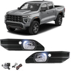 LED Fog Lights with Wire Harness & Switch for GMC Canyon (2004-2012)
