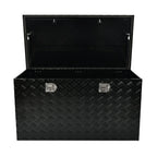 Black Aluminum Tool Box for Pickup Truck (48"X24"X24")