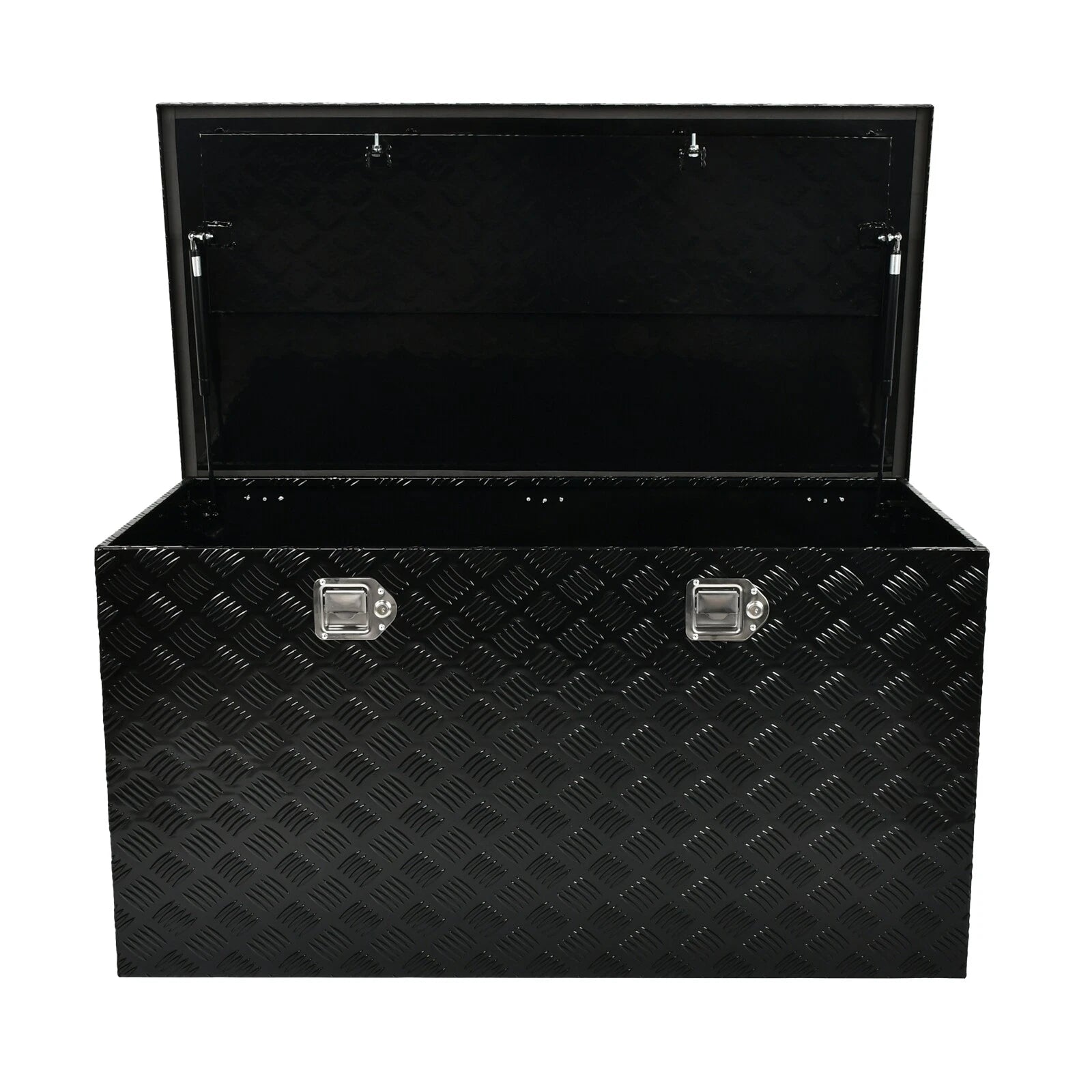 Black Aluminum Tool Box for Pickup Truck (48"X24"X24")