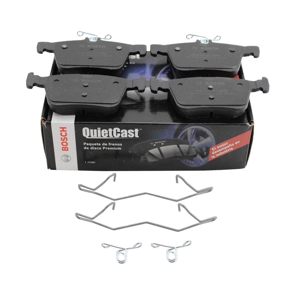Bosch QuietCast Rear Ceramic Brake Pads for Audi A3 RS3 TT Quattro (2015–2023)