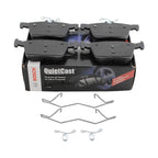 Bosch QuietCast Rear Ceramic Brake Pads for Audi A3 RS3 TT Quattro (2015–2023)