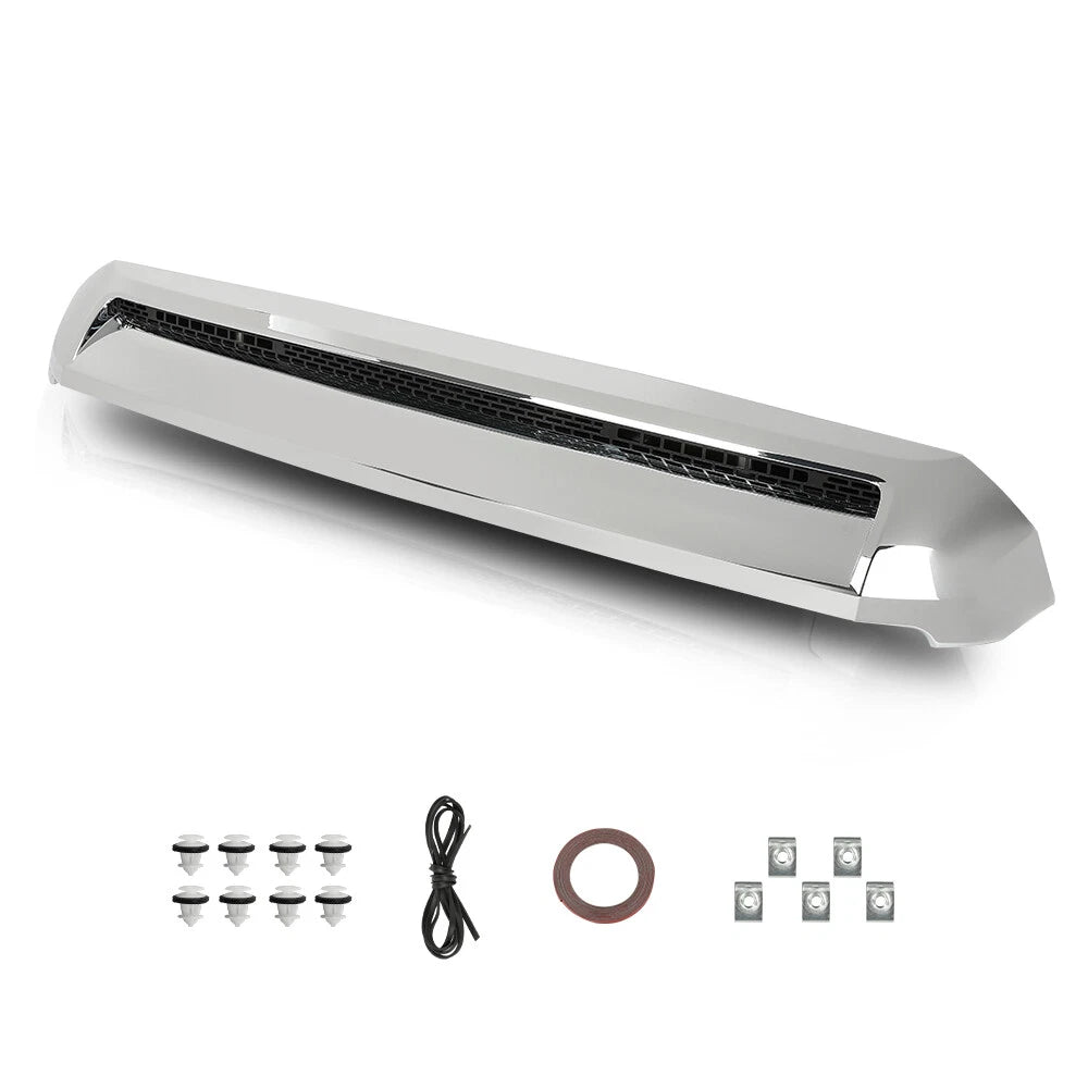 Front Upper Hood Bulge Molding Grille Trim for Toyota Tundra (2014–2021)