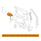 Fuel Filler Gas Door Housing Kit for Dodge Durango (2014-2020)