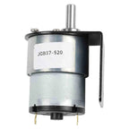 DC Gear Motor 12V 7RPM with D Shaft JGB37 for Automotive Applications