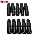 XLR 3 Pin Audio Connectors for (Compatible)