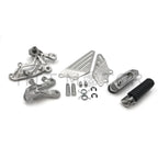 Foot Peg Footrest Set for Kawasaki Ninja ZZR1400 ZX14R (2006–2018) Silver