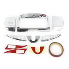 Tri Line Gauge Stereo Accent Set for Harley Touring Electra Street Glide (2014-2022)
