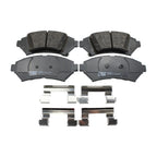 Set of 4 TRW Pro Front Ceramic Brake Pads for Buick Chevy Pontiac Cadillac Oldsmobile