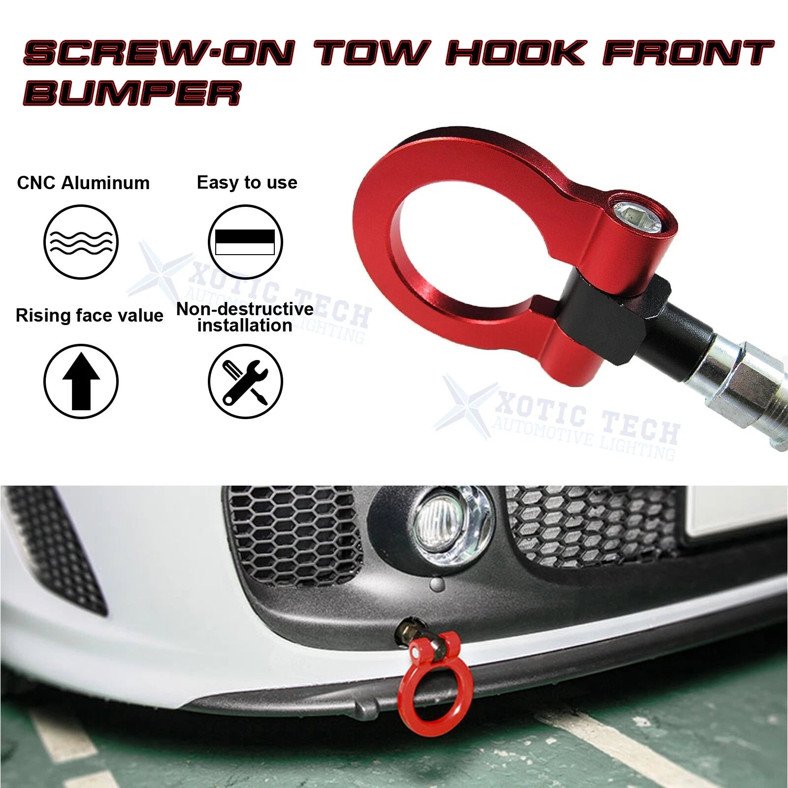 Tow Hook Ring for Honda Fit, Acura TL (2006-2008)