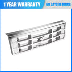 Chrome Front Bumper Grille for Ford F-150 (1992–1996) F-250 F-350 (1992–1997)