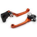 CNC Pivot Brake Clutch Levers for Yamaha WR250F WR450F (2001–2016) Orange