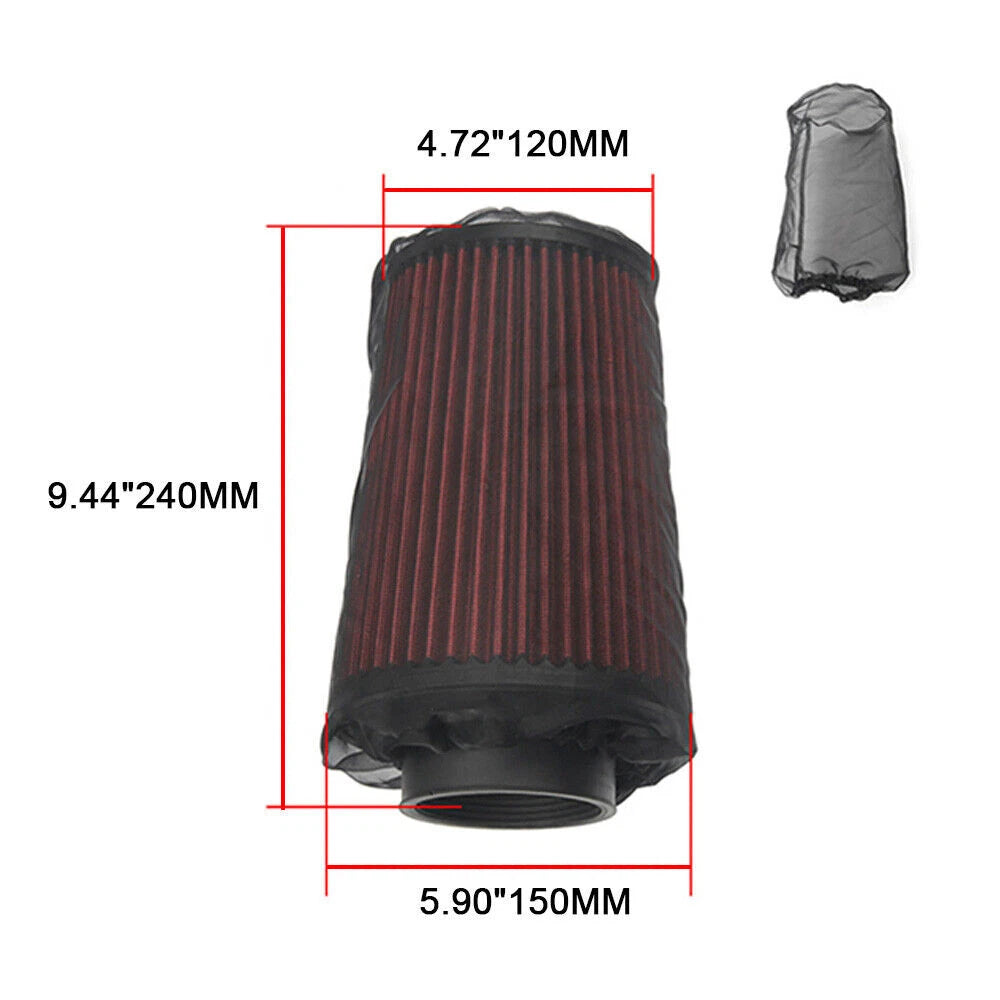 Air Filter Dust Cover for High Flow Intake Filter