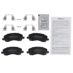 Front Ceramic Brake Pads Set for Dodge Avenger Caliber Stratus Jeep Compass (2007–2018)