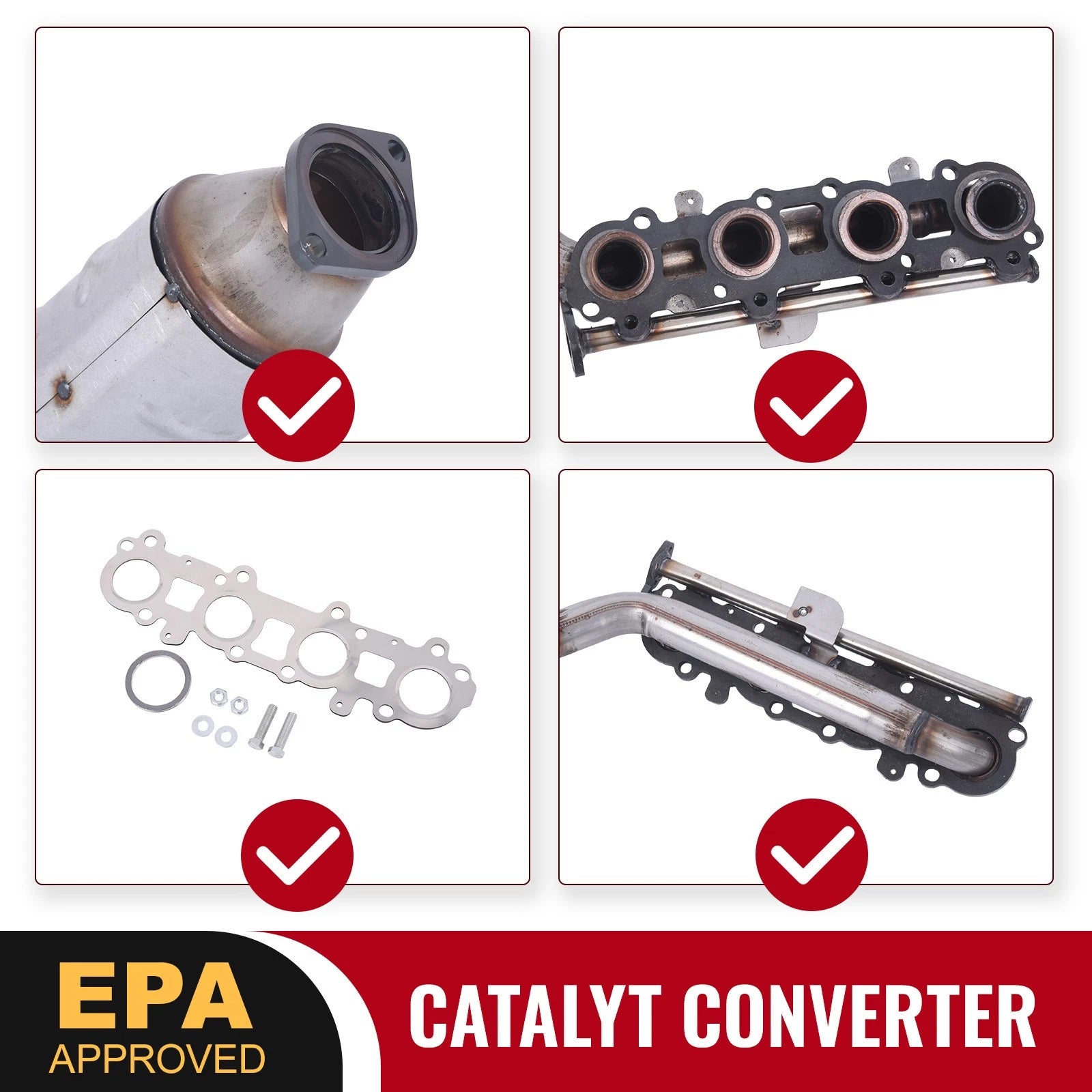 Right Catalytic Converter for Lexus GX470 Toyota 4Runner (2003–2009)