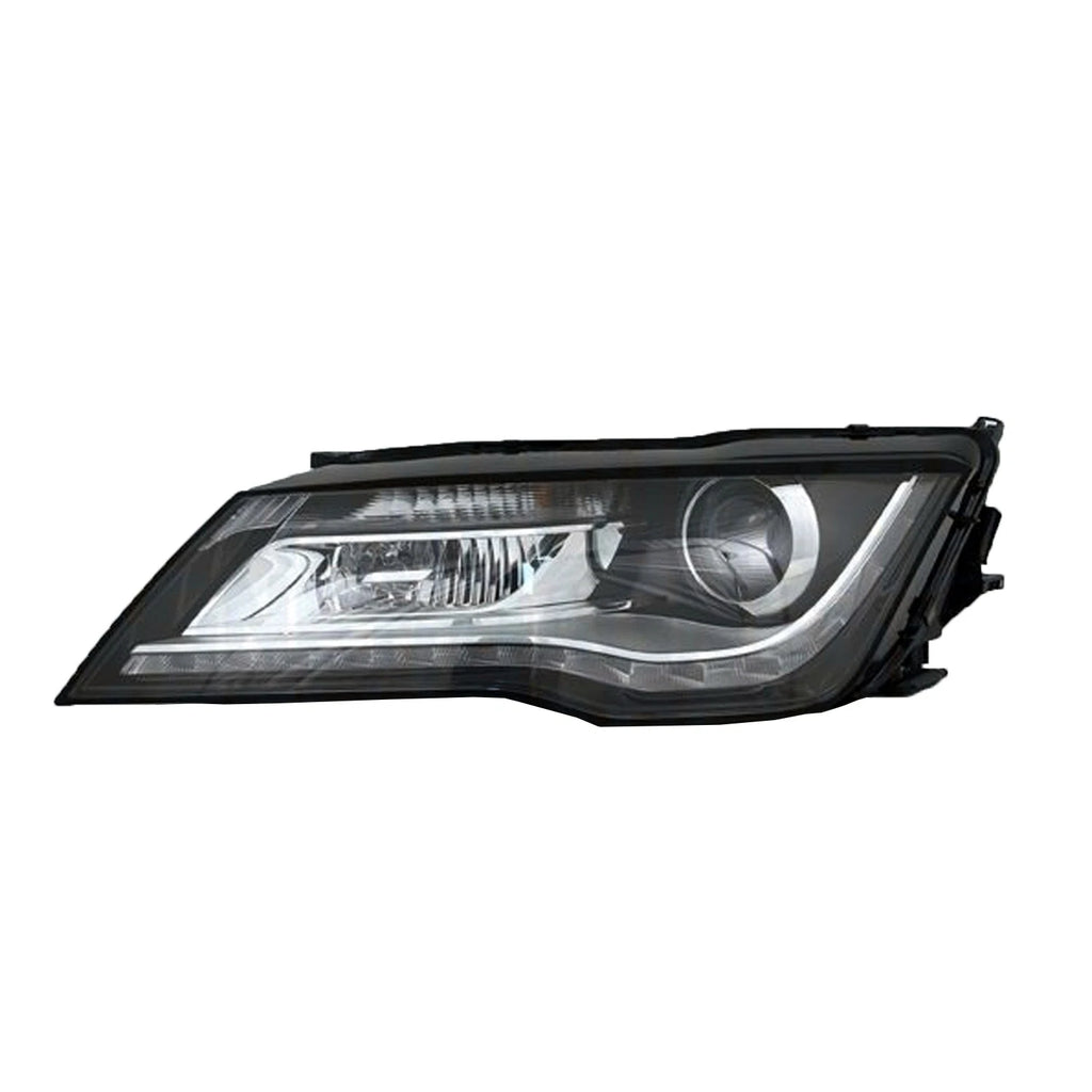 Replacement Driver Side Bi-Xenon Headlight Lens And Housing w/o Adaptive Lamps