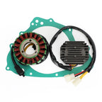 Magneto Stator, Voltage Rectifier, Gasket for Suzuki GS500 (2001–2002) #3