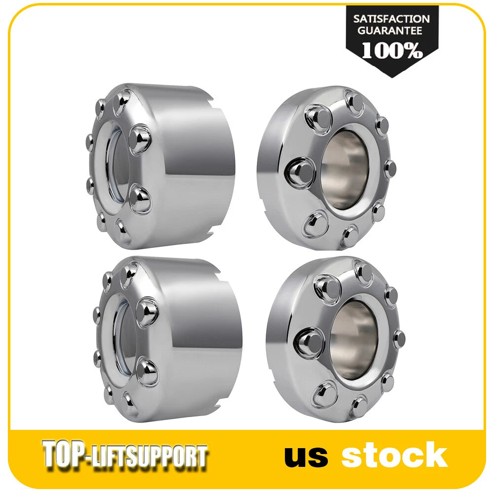 Set of 4 Wheel Center Hub Caps for Ford F-350 Super Duty Dually
