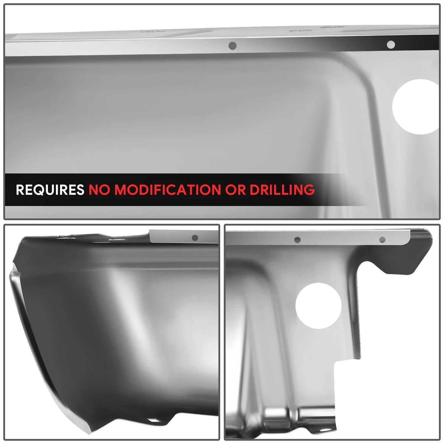 Chrome Rear Bumper End for Ford F-250 SD (2008–2016)