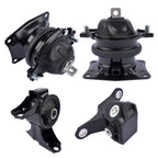 Set of 4 Engine Motor & Transmission Mounts for Honda Odyssey (2011–2017)