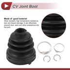 Left Inner CV Joint Boot Kit with Clamp for Honda Civic (2006–2011)