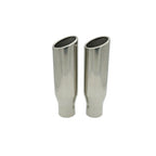 Dual Exhaust Kit for Chevy Blazer (1995–1999) - 2.5" Glasspack, Side Exit