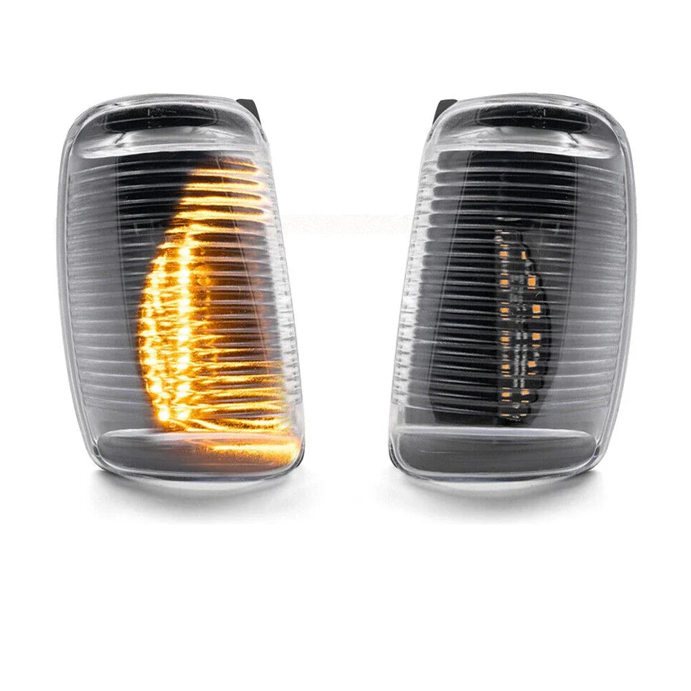 Clear Lens LED Side Mirror Lamp Turn Signal Light for Ford Transit (2014–2022)