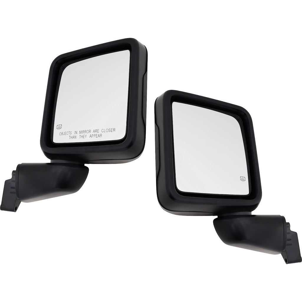 Set of 2 Heated Mirrors for Jeep Gladiator