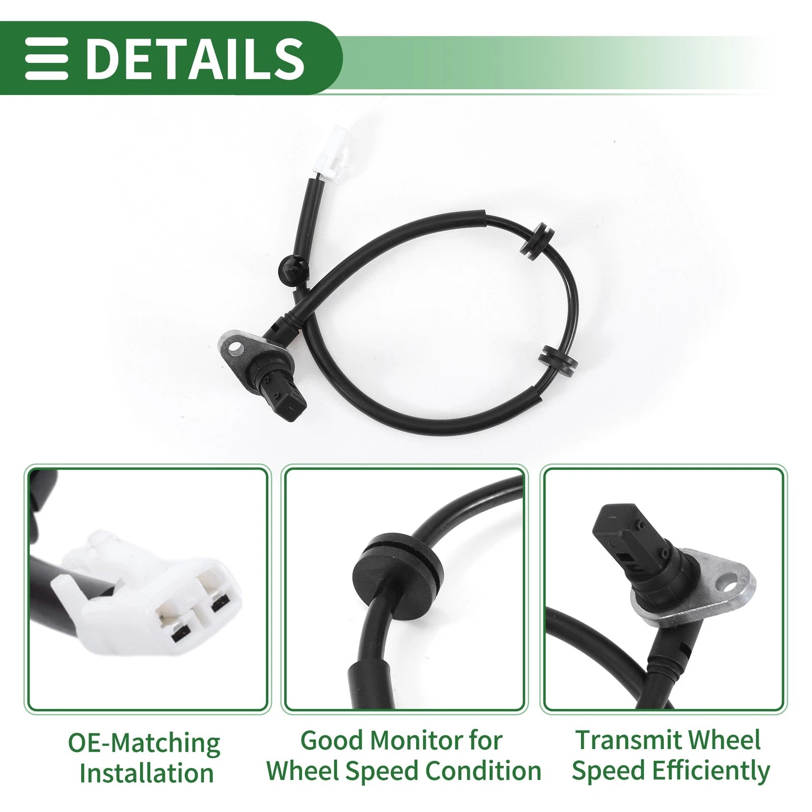 ABS Wheel Speed Sensor No. 599303M000/AB0975 for Hyundai Genesis (2010–2016)