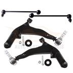 Set of 4 Front Control Arm Ball Joints & Sway Bar Links for Nissan Murano (2003–2007)
