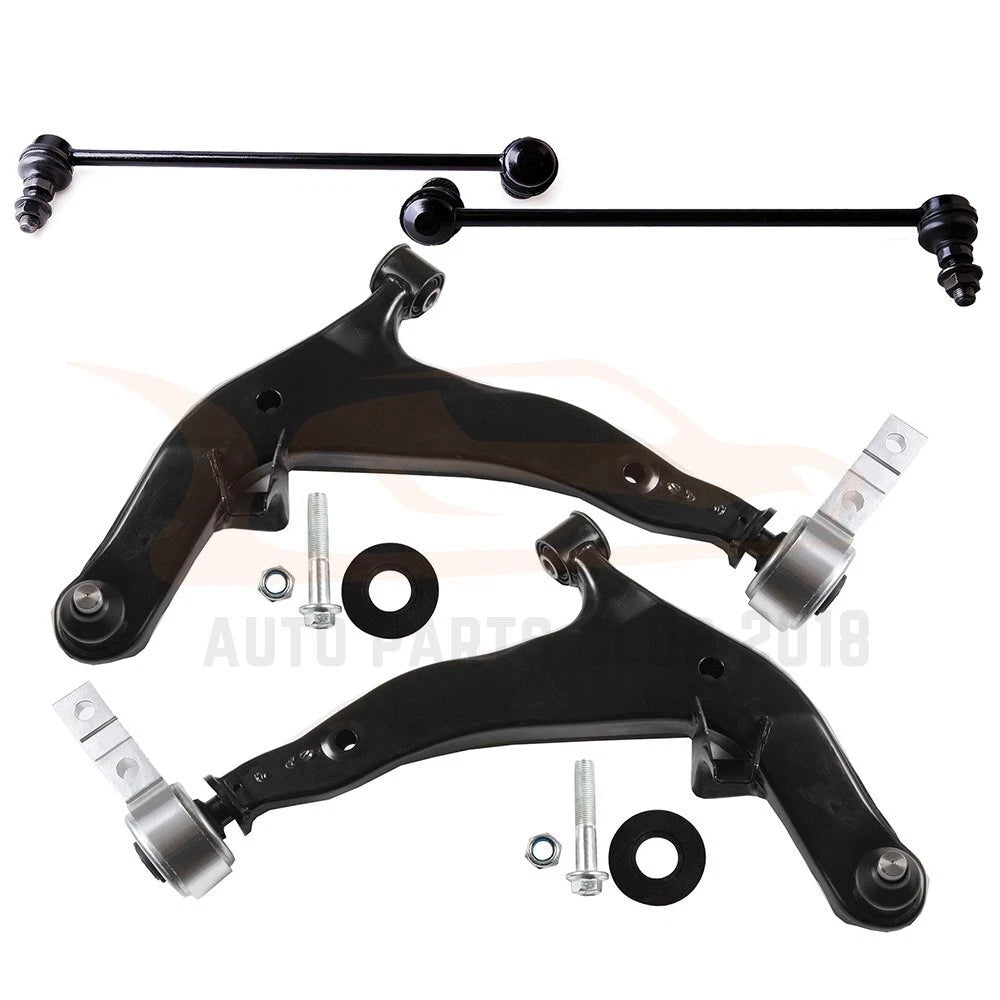 Set of 4 Front Control Arm Ball Joints & Sway Bar Links for Nissan Murano (2003–2007)