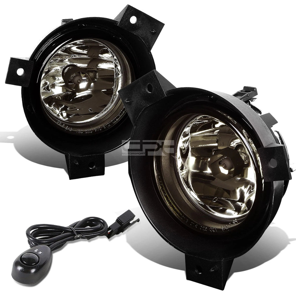 Black Housing Headlight Set with Amber Corner & Smoked Fog for Ranger (2001–2003)