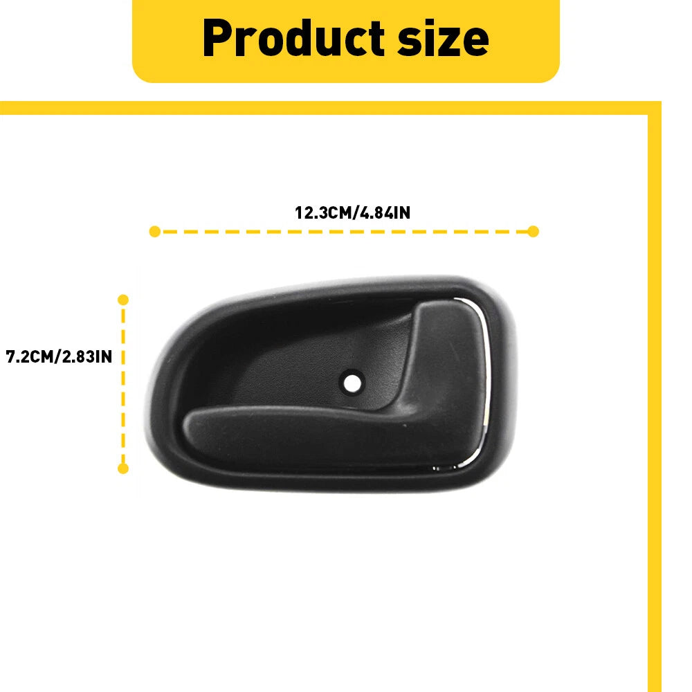 Set of 4 Interior Door Handles for Toyota Corolla (1993–1997)