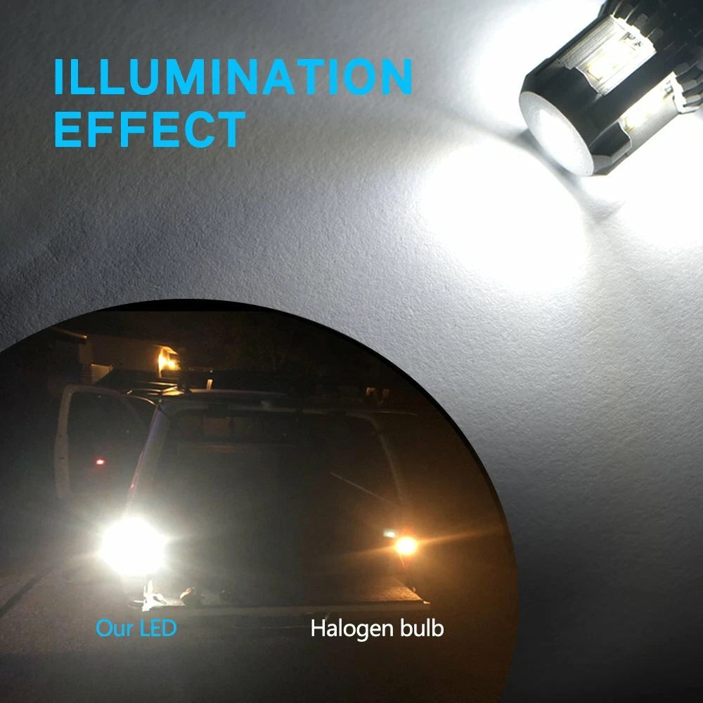 2X 2600LM LED Turn Signal Brake Backup Light Bulbs for [Make Model] ([YYYY–YYYY])