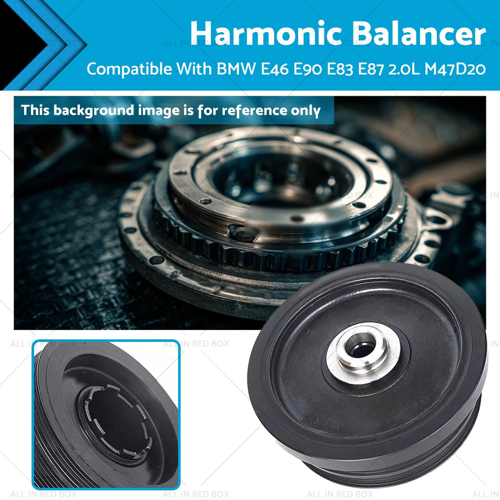Harmonic Balancer for BMW E46 E83 E87 E90 120D 320D (2000–2013)