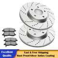 Front Disc Rotors and Brake Pads for Chrysler 200 Dodge Caliber (2007–2017)
