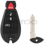 2 Keyless Entry Remote Fob for Dodge Charger (2008–2010) IYZ-C01C 4 Buttons