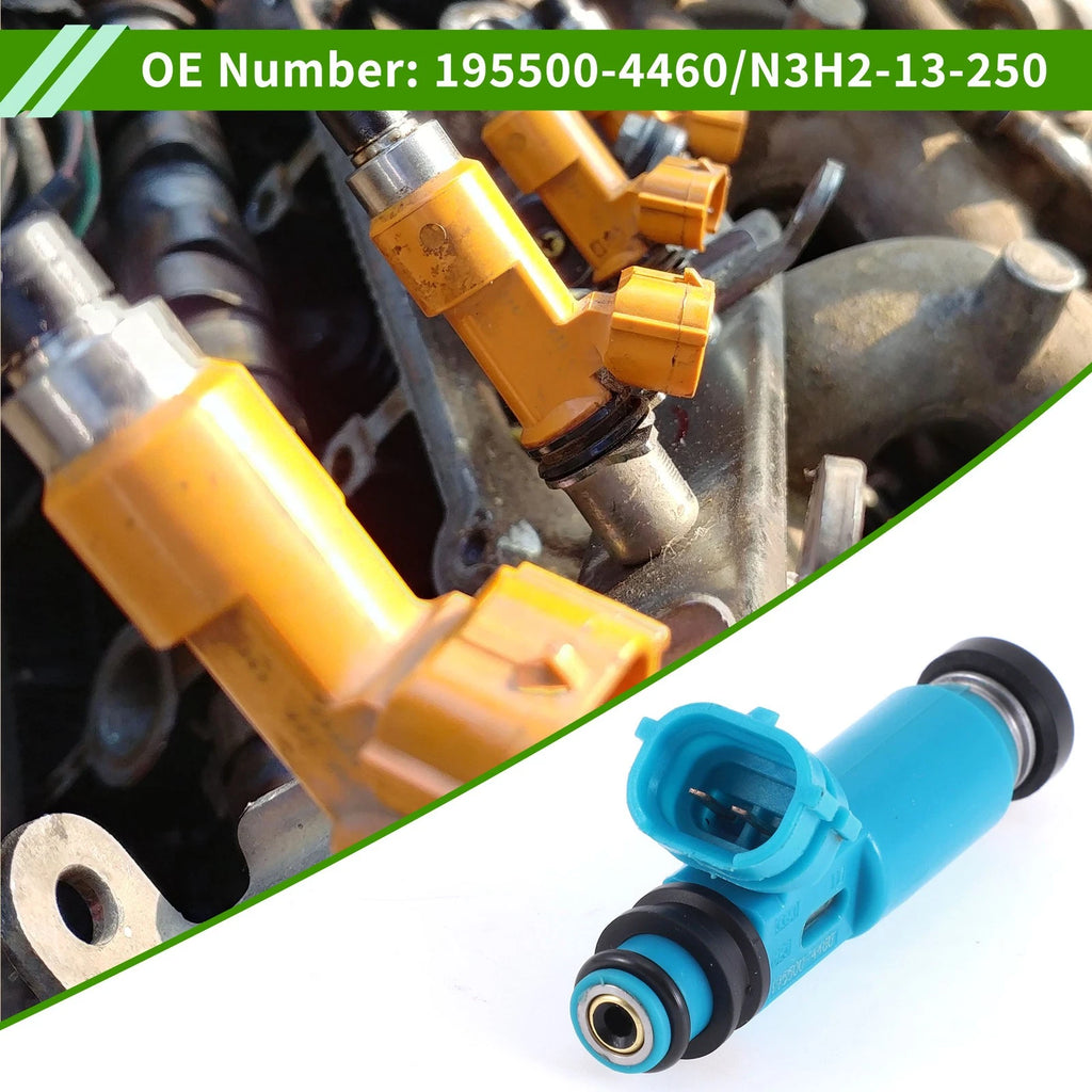 1 Pc Fuel Injector No.195500-4460 for Mazda RX-8 (2004–2005)