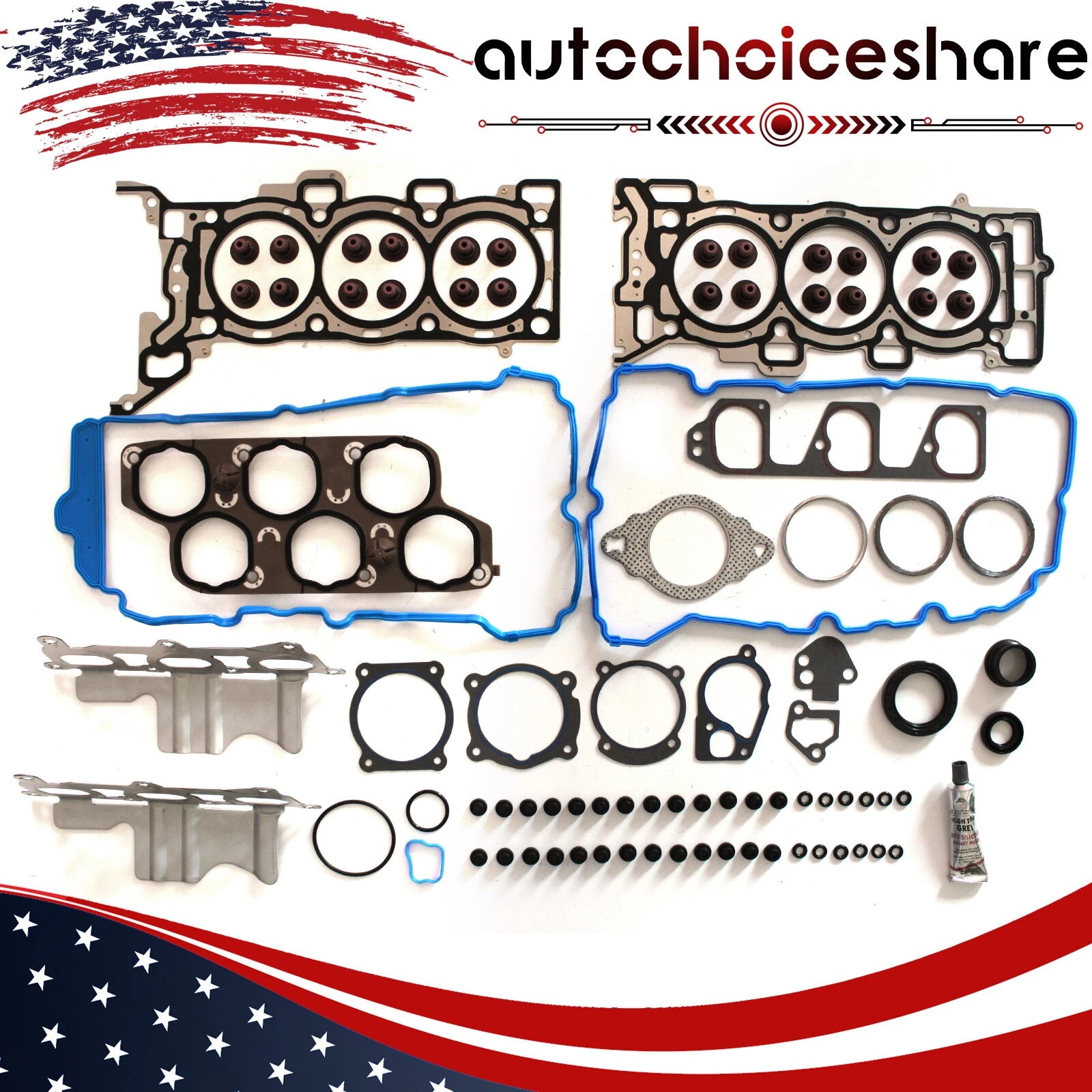 Engine Head Gasket Set for Buick Allure LaCrosse Cadillac CTS SRX STS (2004–2009)