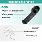 Hood Latch Release Handle for Volkswagen Caddy III (2004–2015) No. 1T1823633B