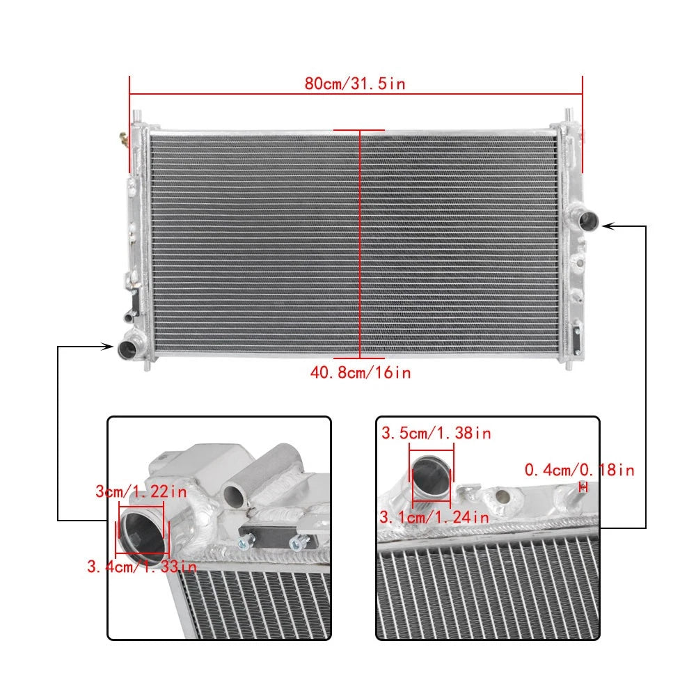 3-Row Aluminum Radiator for Dodge Avenger (2008-2014)