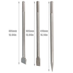 Set of 4 16" SDS Max Bits for Long-Point Chisel
